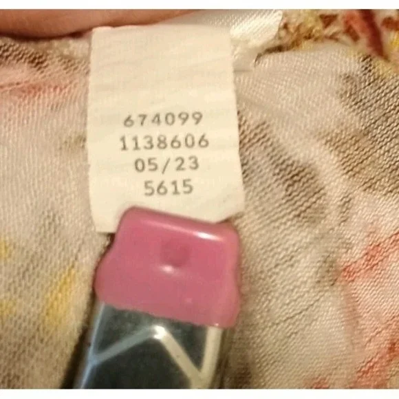 Lane Bryant Womens Floral Sleeveless Flowy Swing Tank Dress Hi-Lo Hem Size 26/28 - Picture 6 of 8